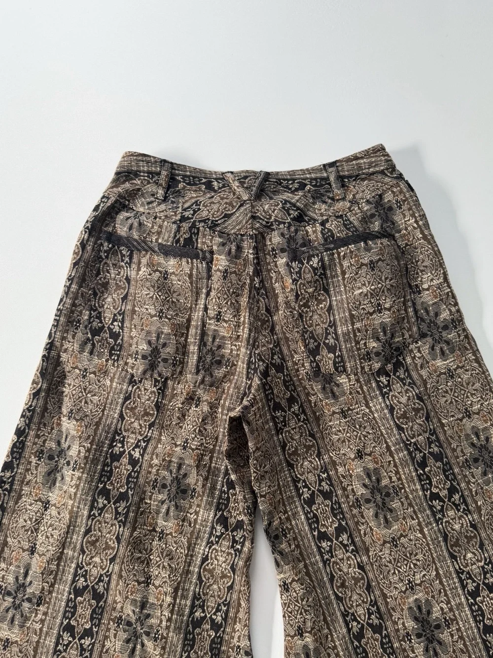 Free People Dahlia Wide Leg Pants in Original Combo | 10 NWT